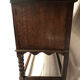 English Renaissance style oak cabinet