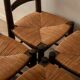 Vintage French Brutalist Dining Chairs by Georges Robert, 1950s, Set of 6