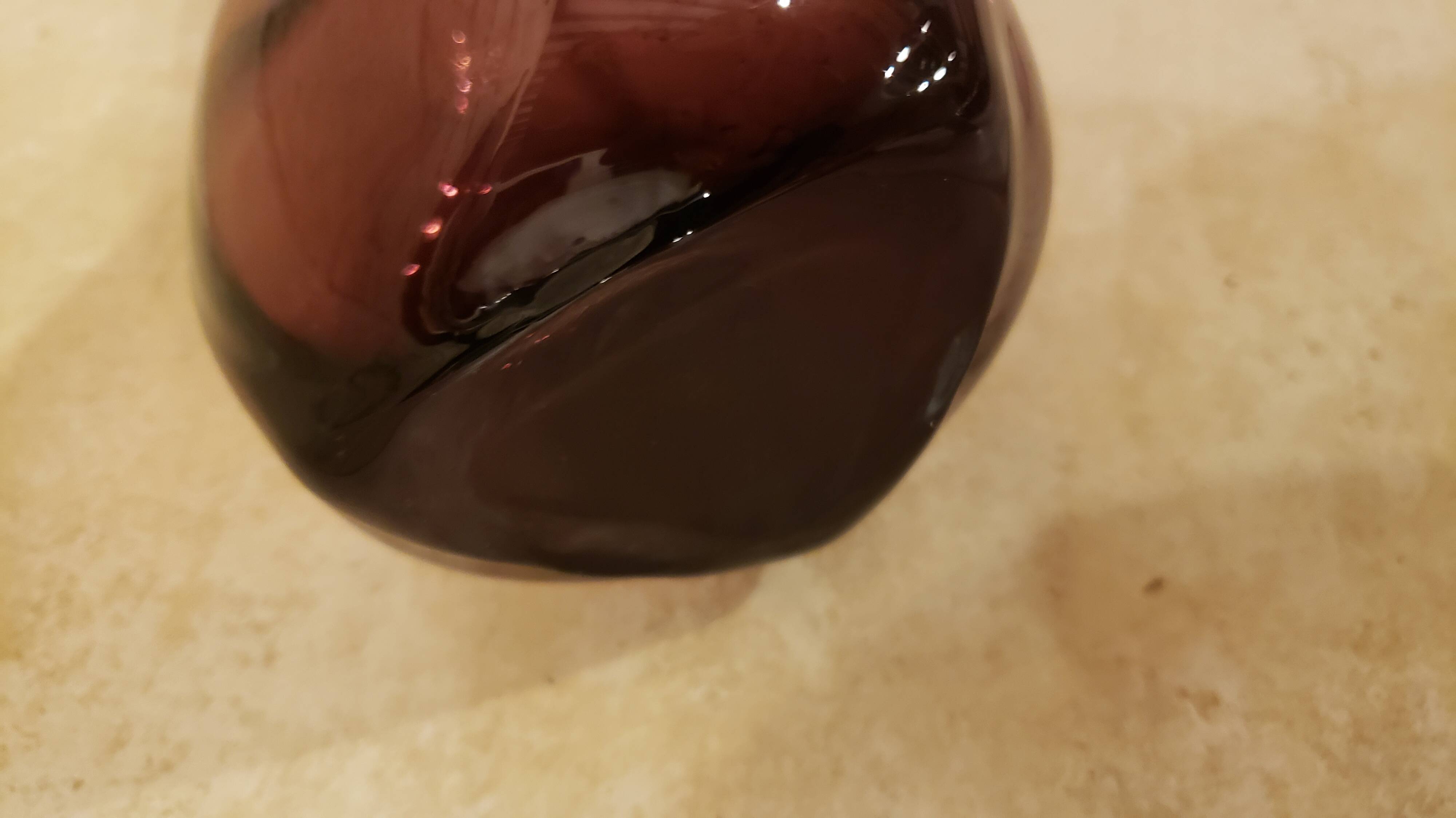 Purple soliflore in perfect vintage condition