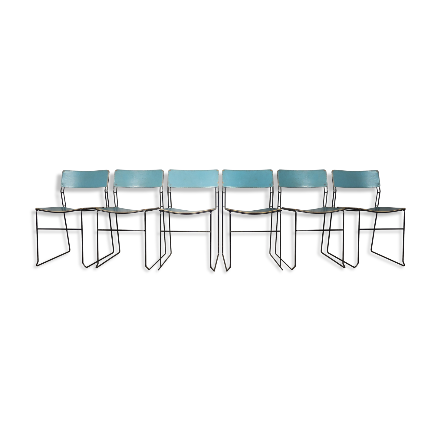 6 Sultana living room chairs by Arrben, Italy, 1970