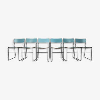 6 lounge chairs Sultana de Arrben, Italy, 1970