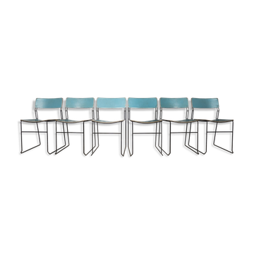 6 Sultana living room chairs by Arrben, Italy, 1970