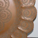 red copper tray
