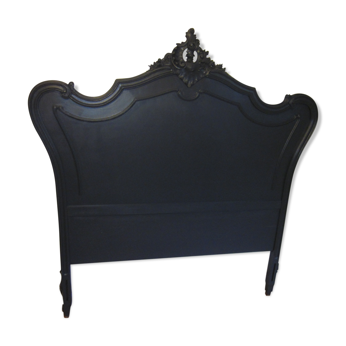 bed head louis xv grey anthracite