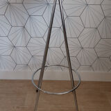 Series of 4 nuta chrome stools