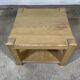 Oak coffee table