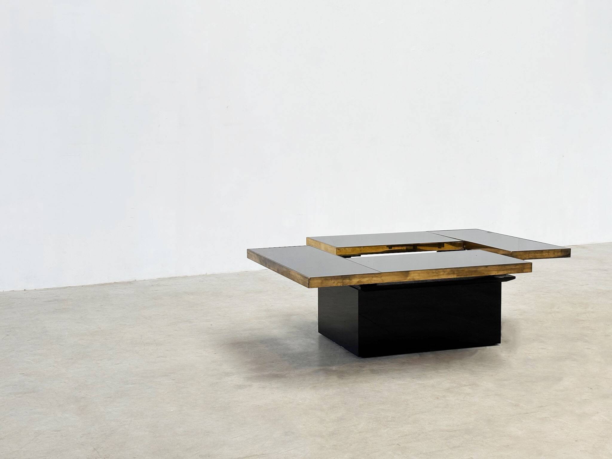 Belgo Chrom bar coffee table, 1970s