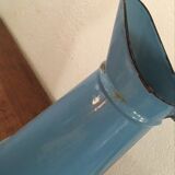 Old blue enamelled broc