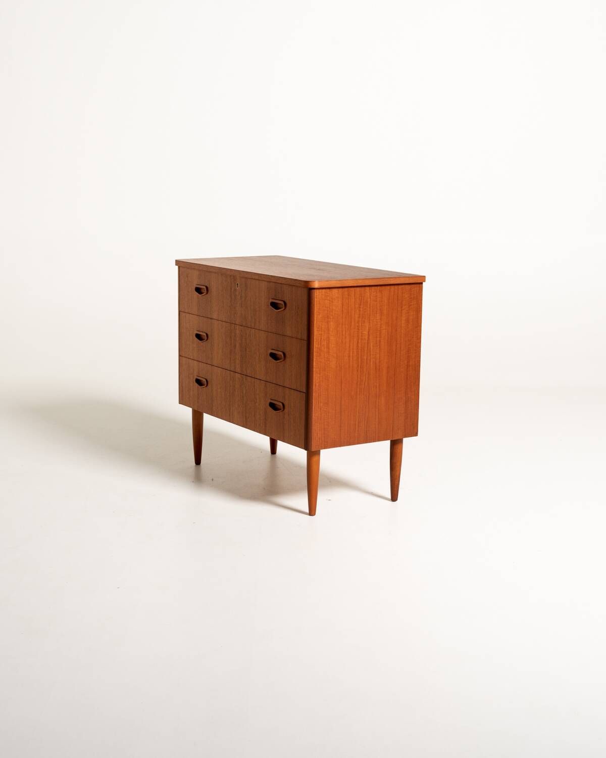 Scandinavian Teak Chest of Drawers, 1950s/60s