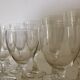 Set of crystal glasses from the 60s