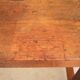 Solid wood workshop table