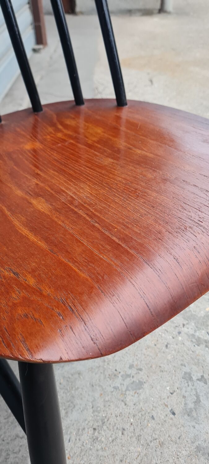 Chaise vintage Fanett par Ilmari Tapiovaara -1960