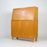 Vintage secretary desk cabinet Rüster 60s 70s midcentury