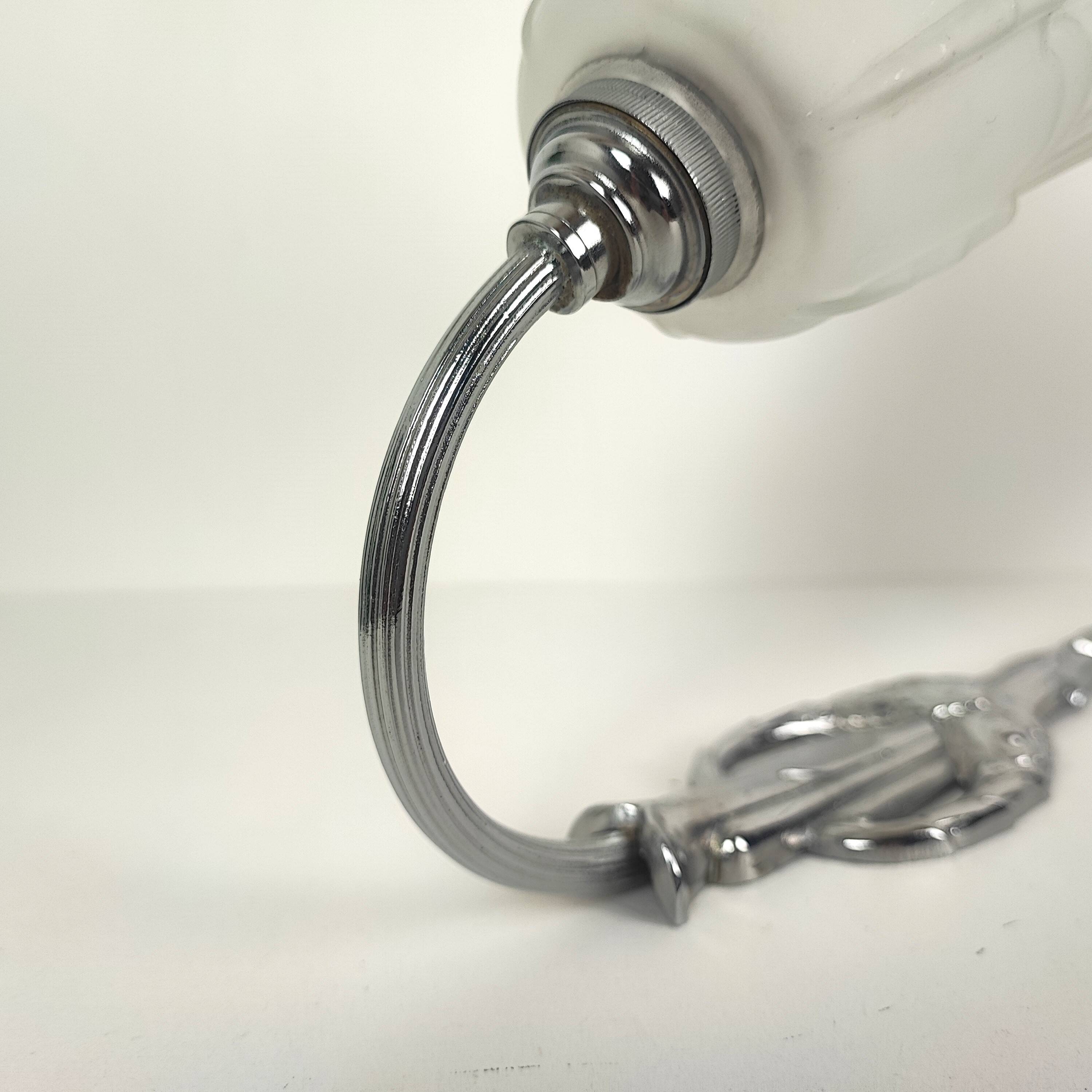 Pair of Art Deco wall lights