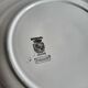 Large round serving platter sarreguemines, epernay model