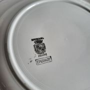 Grand plat rond de service sarreguemines modèle epernay