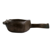 Brutalist bronze ashtray bowl | Germany | 1970s