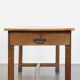 Antique French farmhouse dining table of fruitwood from the 18th century