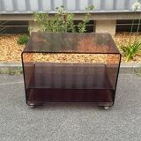 Smoked Plexiglass furniture by Éric Maville