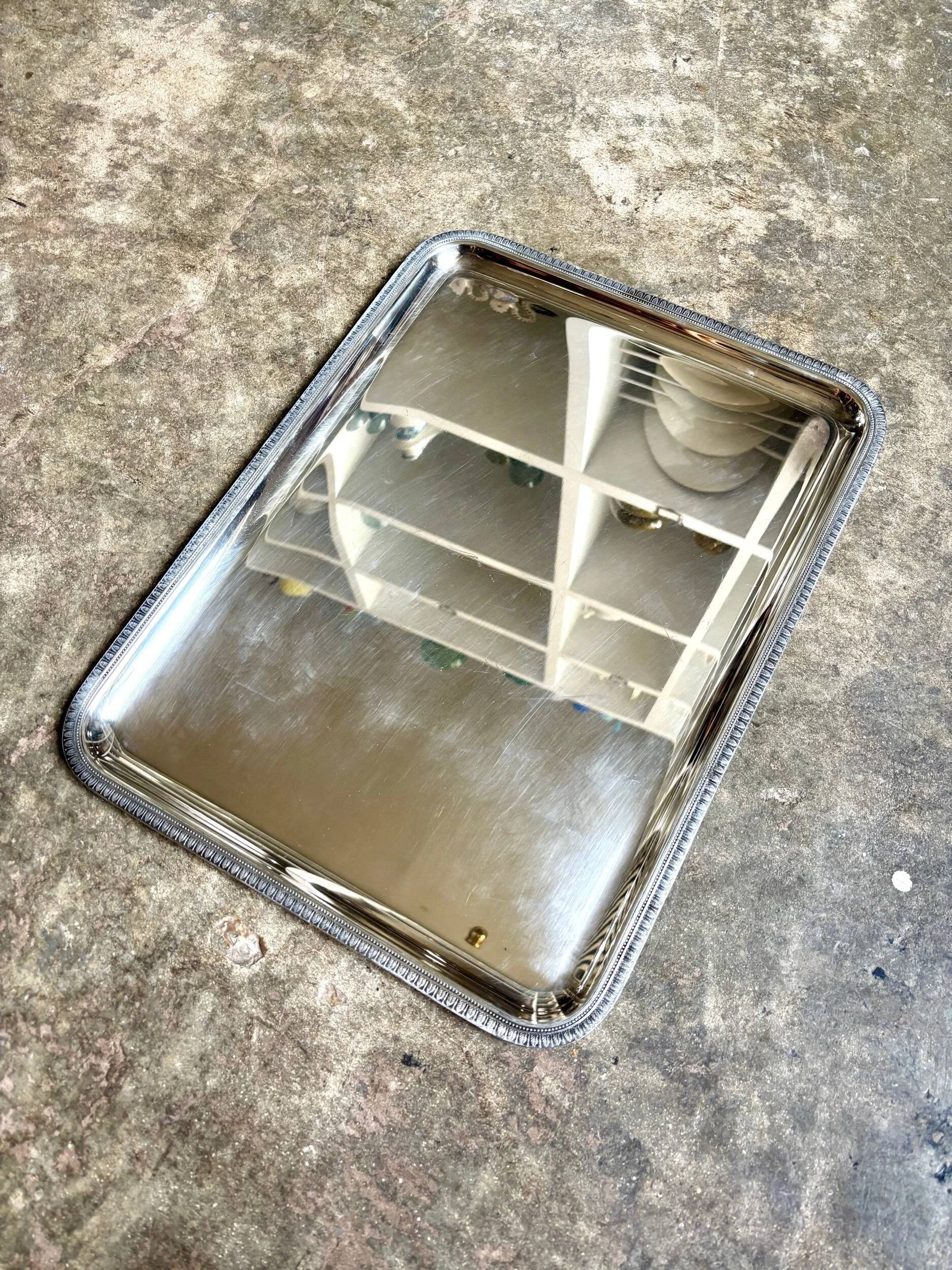 Christofle silver-plated tray