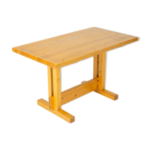 table en pin massif par