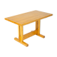 Solid pine table by Charlotte Perriand for Les Arcs, 1970s