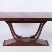 Table pliante Art Déco en Wengé, France, années 1920