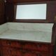 Commode SNCF en acajou