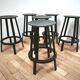 Suite de 6 tabourets Revolver, Hay