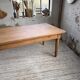Table de ferme en merisier