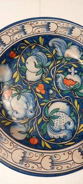 Painted Plate G.Licata Sciacca