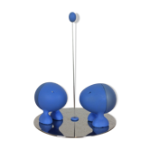 Set et poivre Alessi modèle Lilliput bleu de Stefano Giovannoni