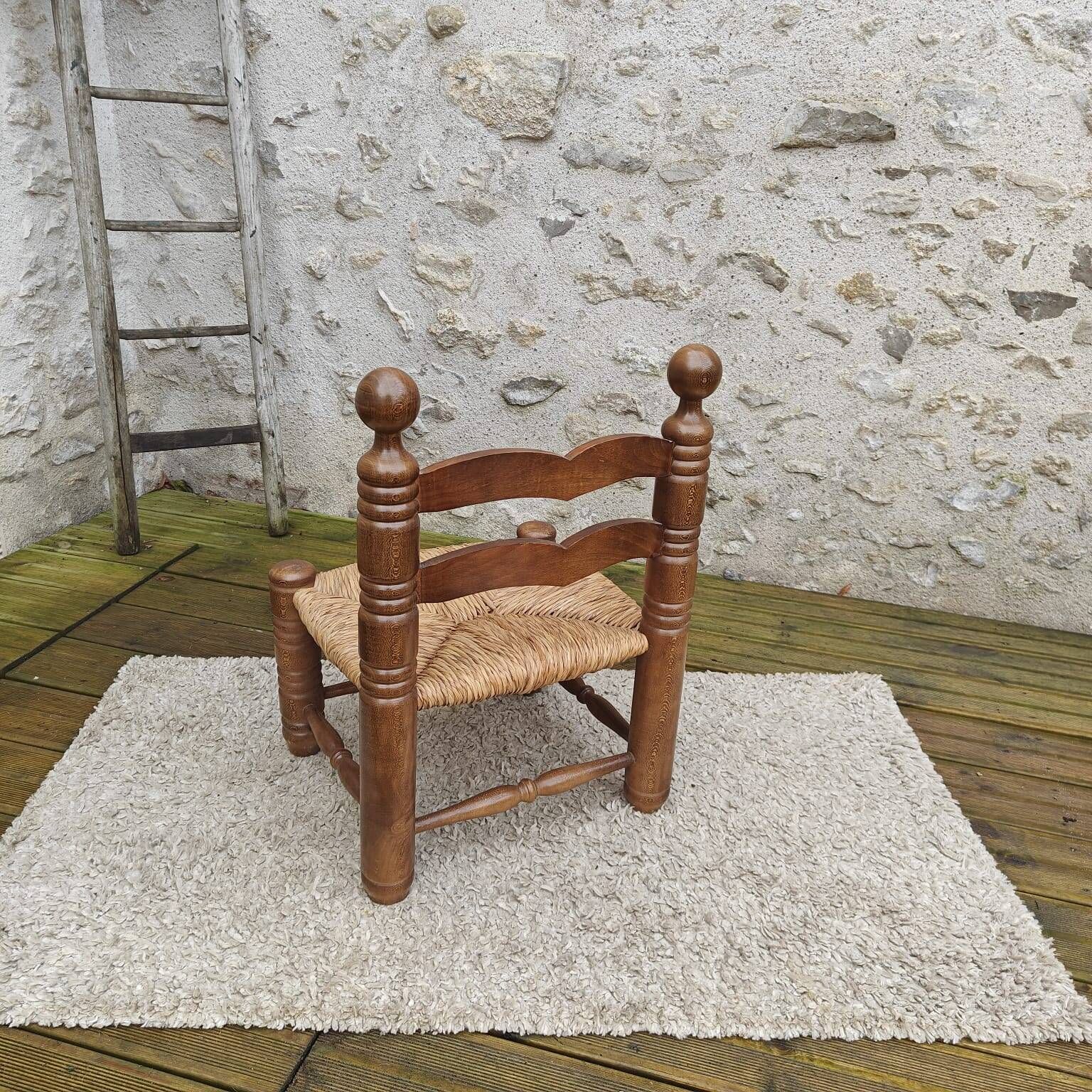 Lot de deux chaises basses