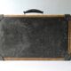 Metal and cardboard case imitating leather, 1950s