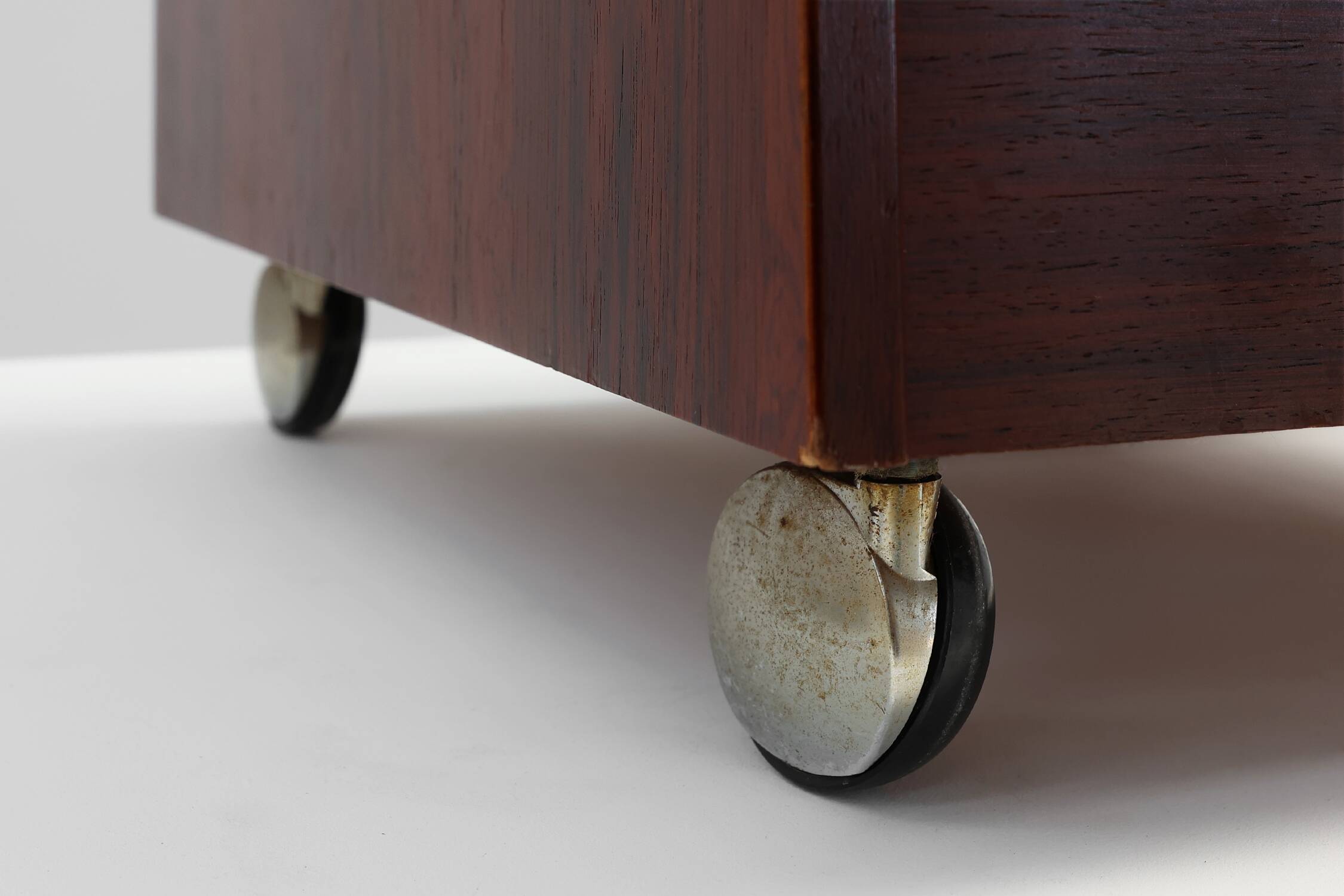 Magazine LP Caddy Rack by Rolf Hesland for Bruksbo, Norway 1970s