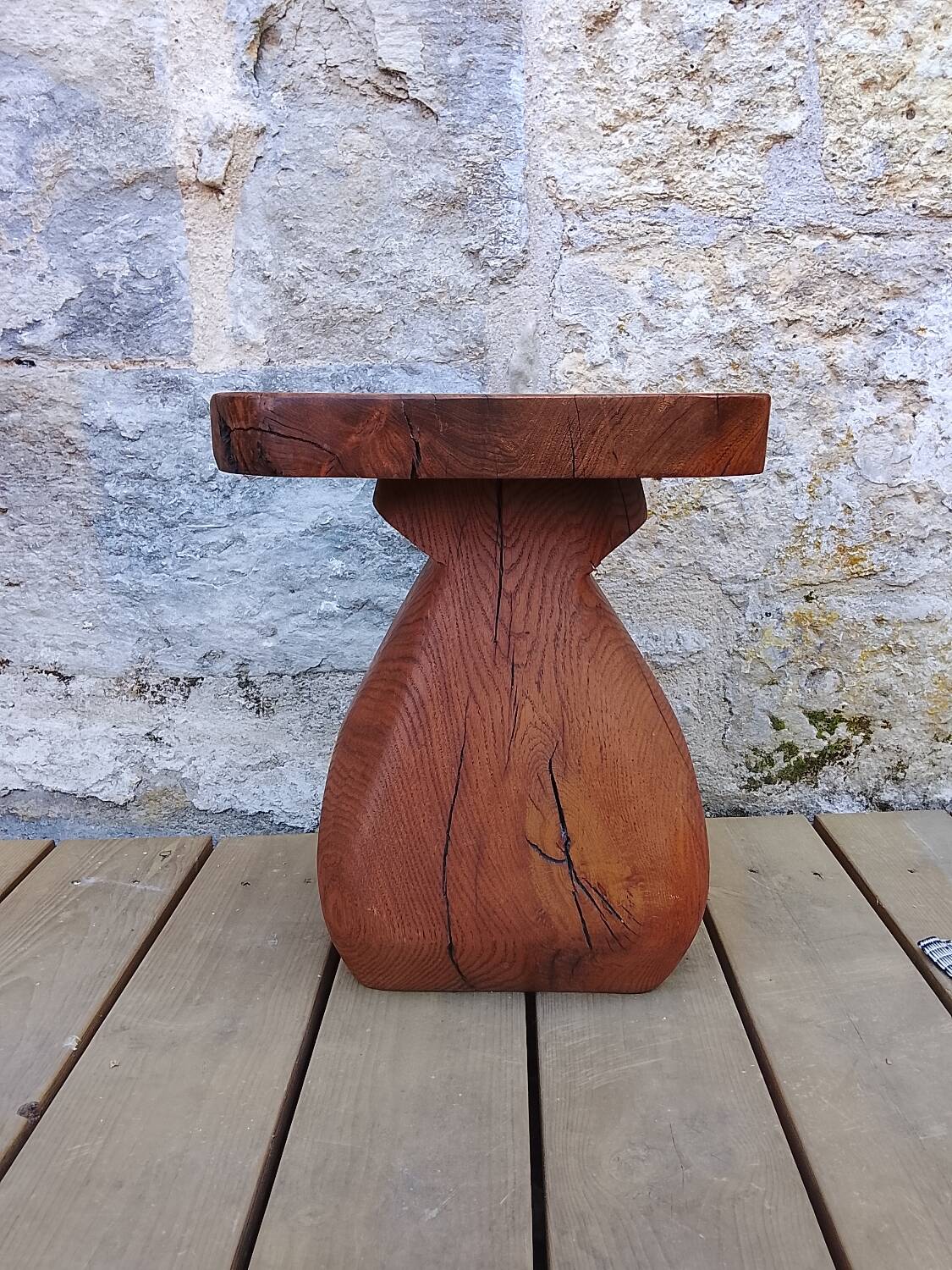 Brutalist stool
