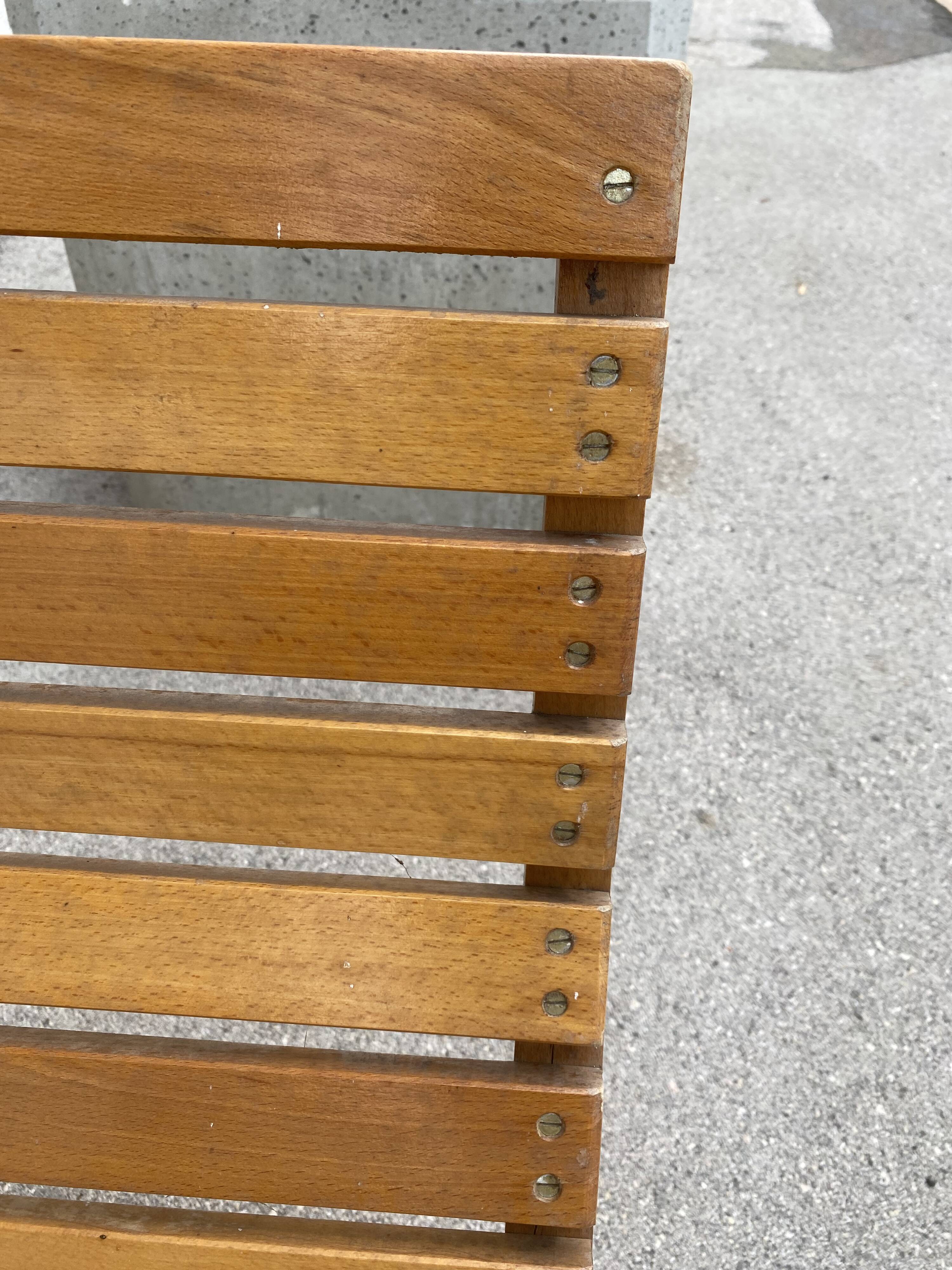 Chaise en bois