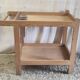 Solid wood serving trolley (Pine) - mid 20th century