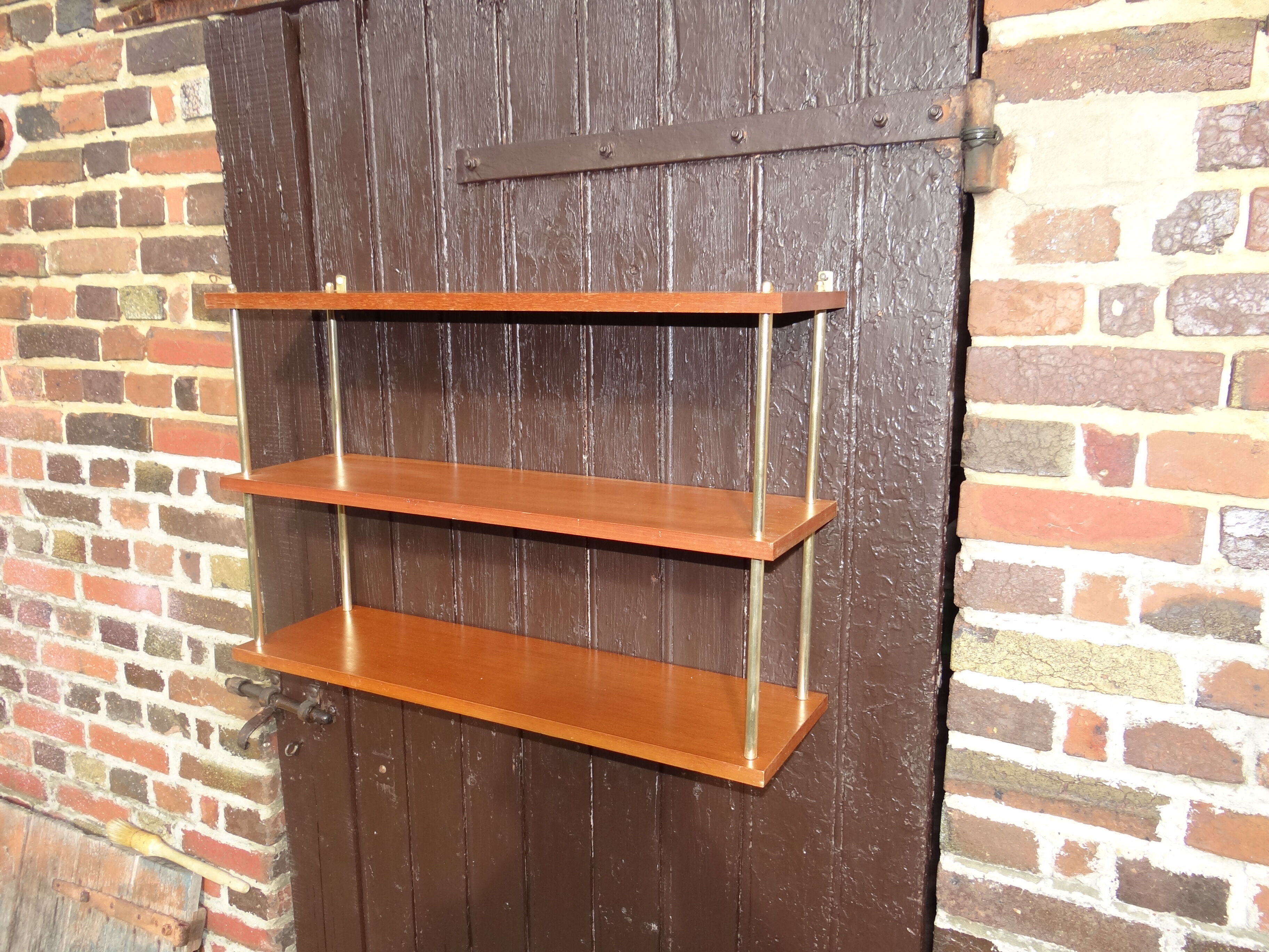 Vintage wall shelf, 1960