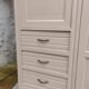 Beige art deco wardrobe
