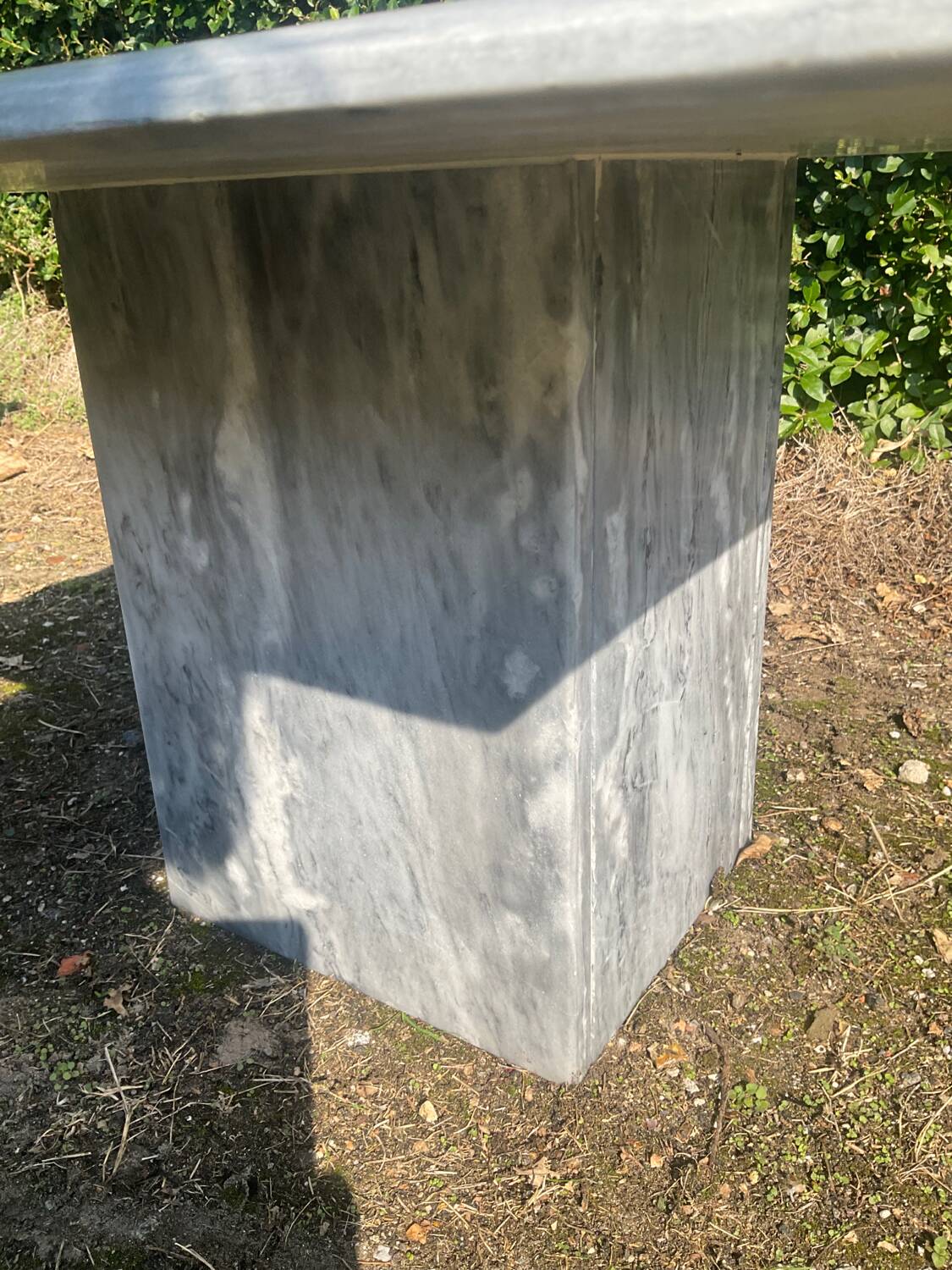 70s marble coffee table