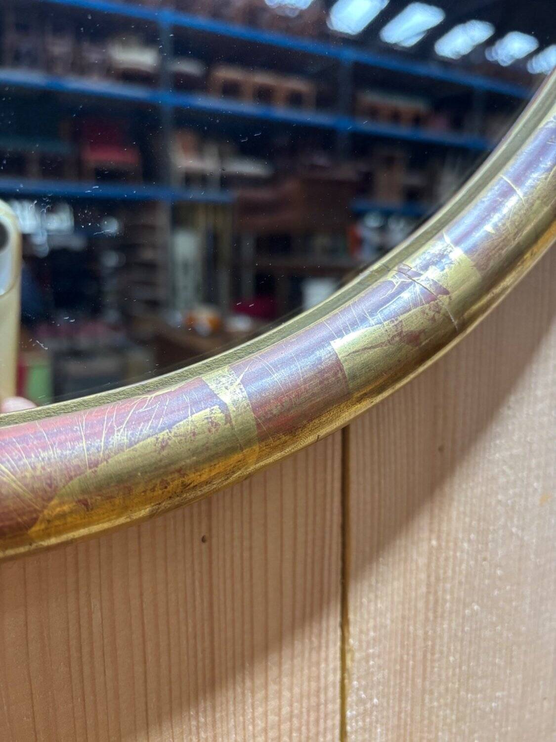 Oval mirror in Louis XVI style