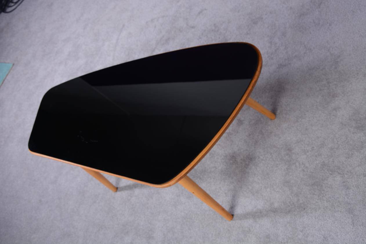 Free-form coffee table, dating from the 1960s