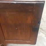 Ancient Venetian grand buffet from the 18th century in solid cherry wood.