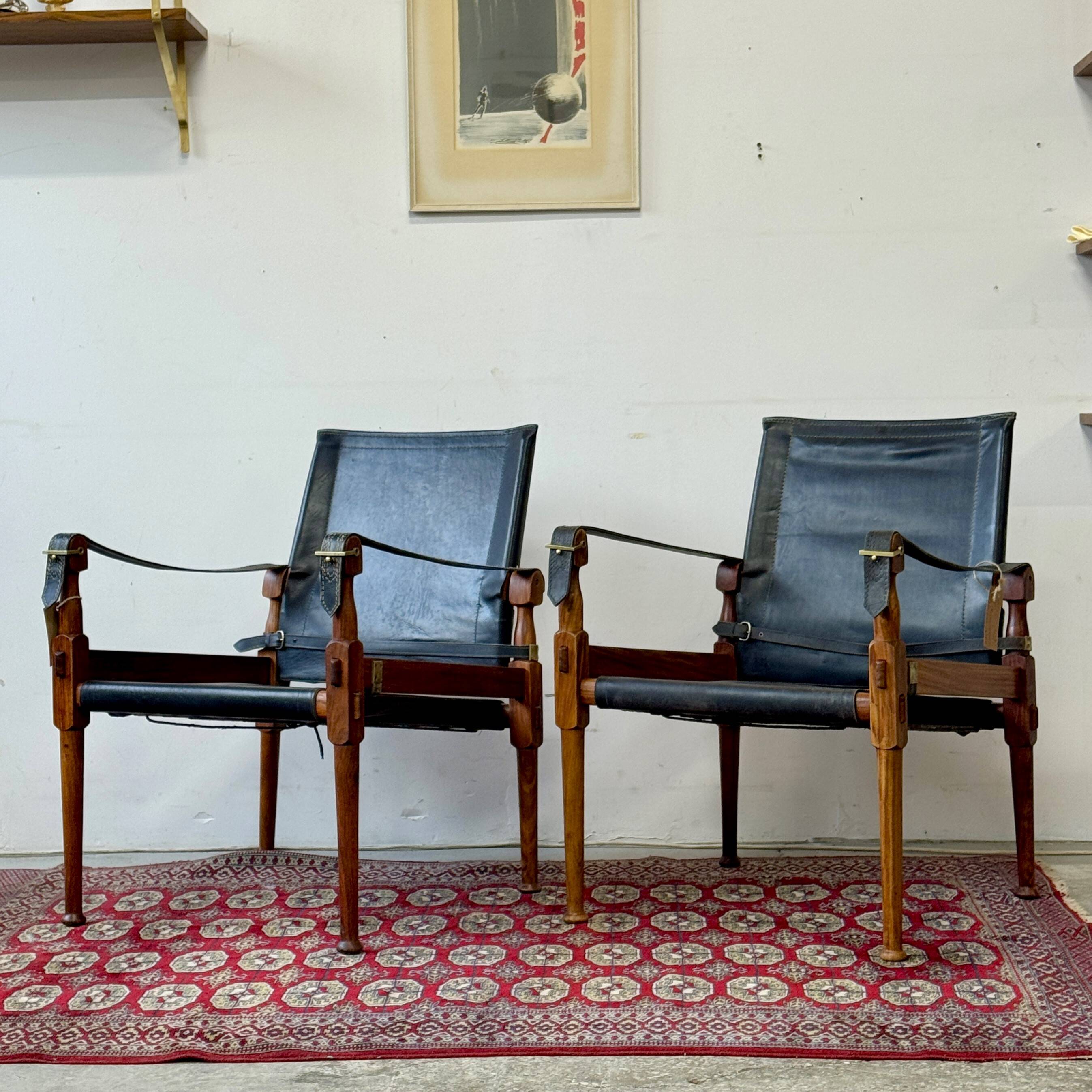Safari Armchair, M. Hayat & Bros, Pakistan, 1970s, vintage
