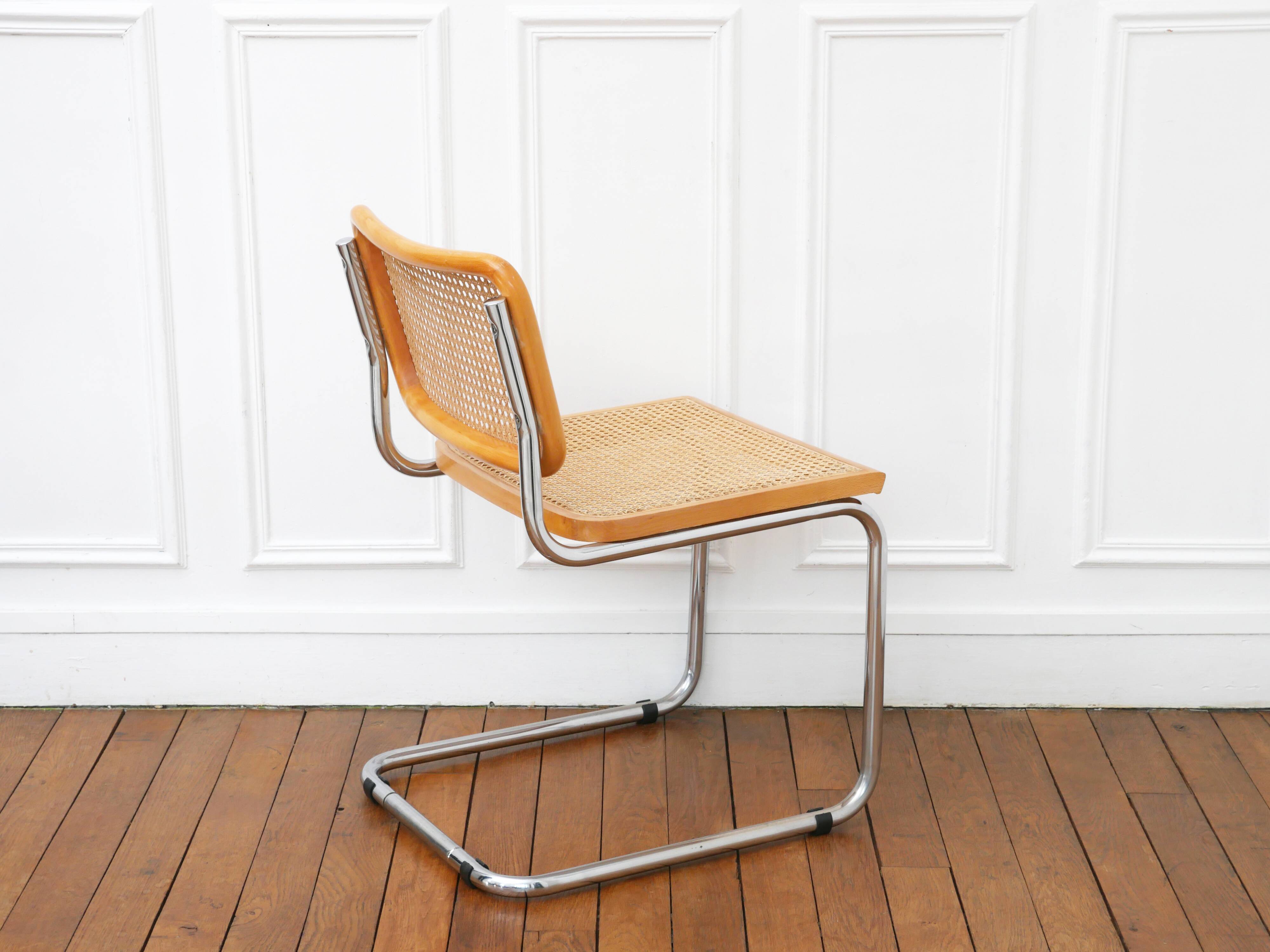 Cesca B32 chair / seat caning redone / 8 chairs available