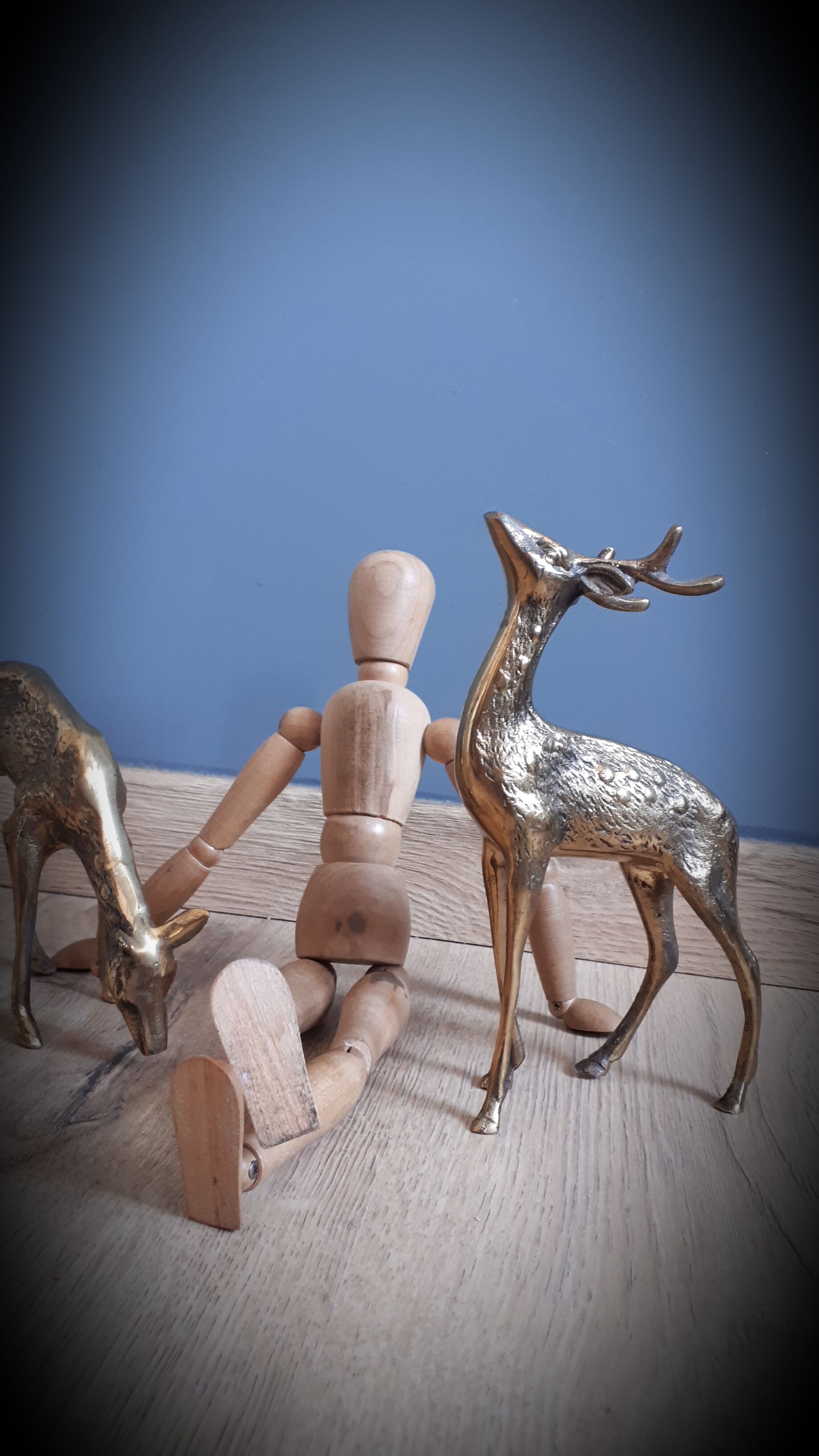 DuO deer and brass doe