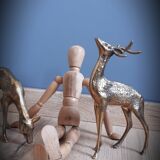 DuO deer and brass doe