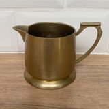 Small brass pitcher