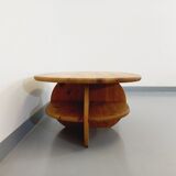 Vintage Vintage Modernist Solid Pine Coffee Table from the 70s 80s